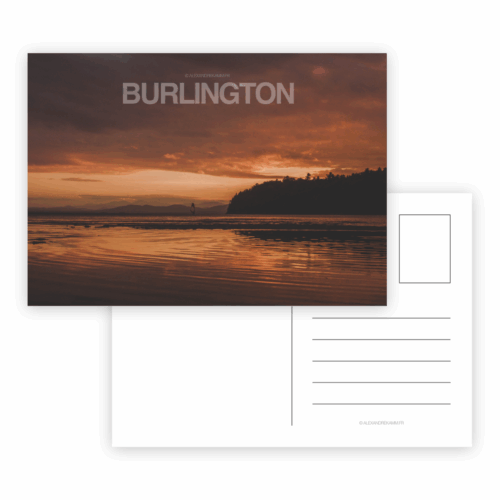 Carte Postale Burlington