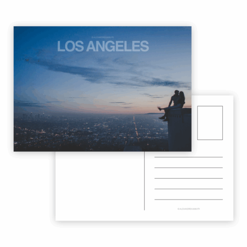 Carte Postale Los Angeles